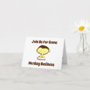 Buscar chimpancé invitaciones Divertido