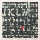 Buscar alfabeto posavasos Moderno