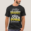 Buscar doctorado camisetas Graduada