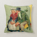 Buscar trébol de la cuatro hoja cojines Irlandés