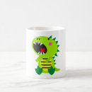 Buscar dinosaurio del rawr tazas Verde