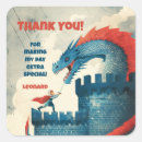 Buscar dragones pegatinas Caballero