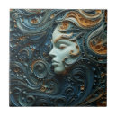 Buscar luna azulejos Chica