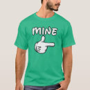 Buscar aye ella es la mía camisetas Para ella