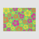 Buscar flores tropicales papel de seda Luau