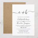 Buscar reciclado invitaciones Minimalista