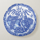 Buscar pavo real blanco cojines Azul y blanco