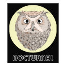 Buscar búho sabio posters Cazador