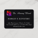 Buscar acupuncturist tarjetas de visita Medicina china