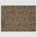 Buscar rojo claro papel de seda Vintage