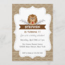 Buscar erizo invitaciones Cualquier niño