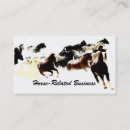 Buscar horse tarjetas de visita Equitación