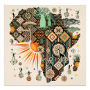 Buscar continente africano posters Mapa de áfrica