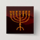 Buscar símbolo judío chapas Menorah