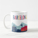 Buscar ciudad de barcelona tazas Paisaje urbano