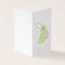 Buscar conejo tarjetas de pascua Saludo