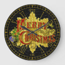 Buscar merry christmas relojes de pared Vintage