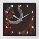 Buscar plástico relojes de pared Rústico