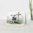 Buscar cordero tarjetas de pascua Cristo