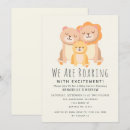 Buscar lion invitaciones Safari