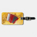 Buscar diseño musical etiquetas para maletas Música