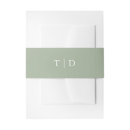 Buscar verde menta cintas para invitaciones Moderno