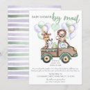 Buscar animales del safari invitaciones Futura madre