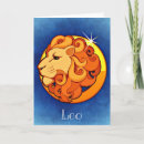 Buscar leo tarjetas Zodiaco