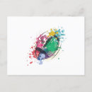 Buscar rugby postales Acuarela