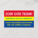 Buscar empleo tarjetas de visita Trabajo