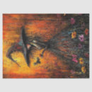 Buscar brujas papel de seda Naranja