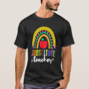 Buscar profesor sustituto camisetas Arco iris