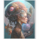 Buscar arte surrealista pegatinas Ciencia ficción