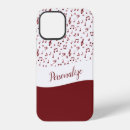 Buscar musical iphone fundas Rojo