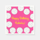 Buscar voleibol servilletas Adorable