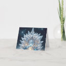Buscar cristales de hielo tarjetas Elegante