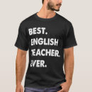 Buscar profesor inglés camisetas Profesión