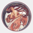 Buscar alphonse mucha pegatinas Retro