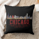 Buscar chicago cojines Acuarela