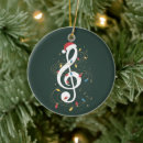 Buscar clave de sol adornos Navidad