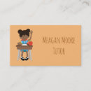 Buscar profesor particular privado tarjetas de visita El tutoring