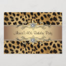 Buscar leopard print invitaciones Salvaje