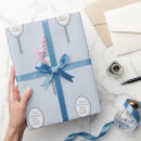 Buscar espejo papel de regalo Azul