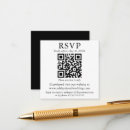 Buscar black white tarjetas rsvp Código qr