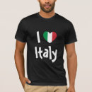Buscar recuerdos italianos camisetas Rojo