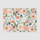 Buscar melocotones papel de seda Floral