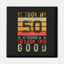 Buscar número 50 imanes 50 º cumpleaños