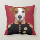 Buscar perro vestido cojines Perrito