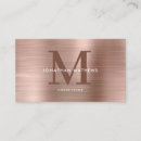Buscar metal cepillado tarjetas de visita Construcción