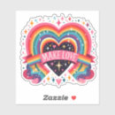 Buscar vibrante corazon pegatinas General y unisex
